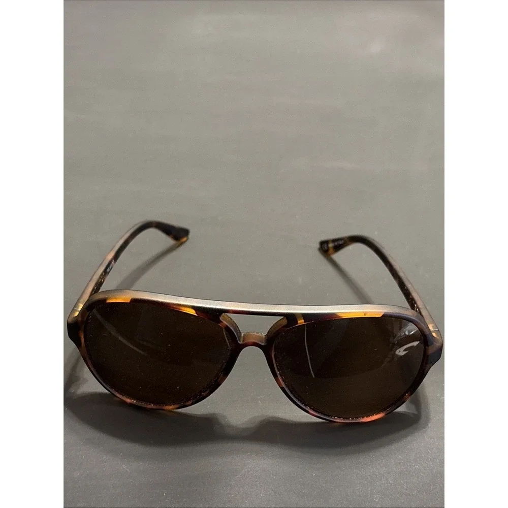 Electric Elsinore Polarized Sunglasses Retro Aviator Tortoise Bronze Tint Italy